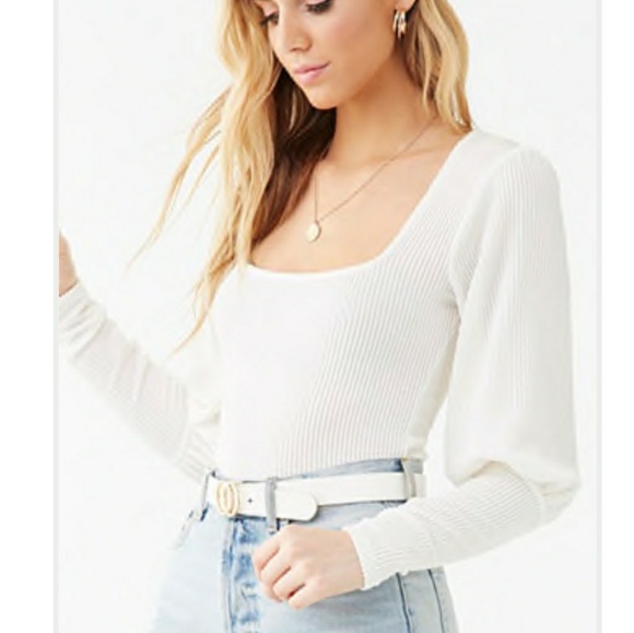 Forever 21 Tops - Balloon Sleeve Top